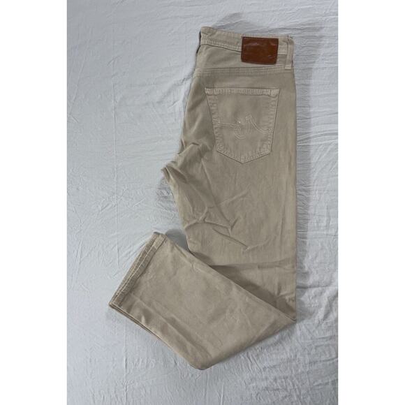 AG The Graduate Tailored Leg Sateen Stretch Jeans. Beige, Men's 32X29. GUC!! - Picture 1 of 9